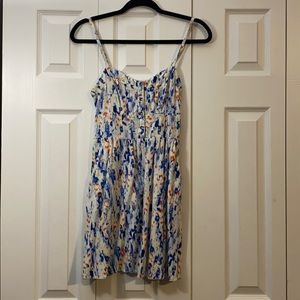 Patterned Mini Dress